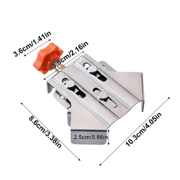 Positioning Angle Clamps open and close